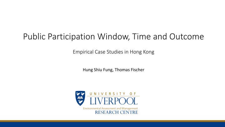 public participation window time and outcome