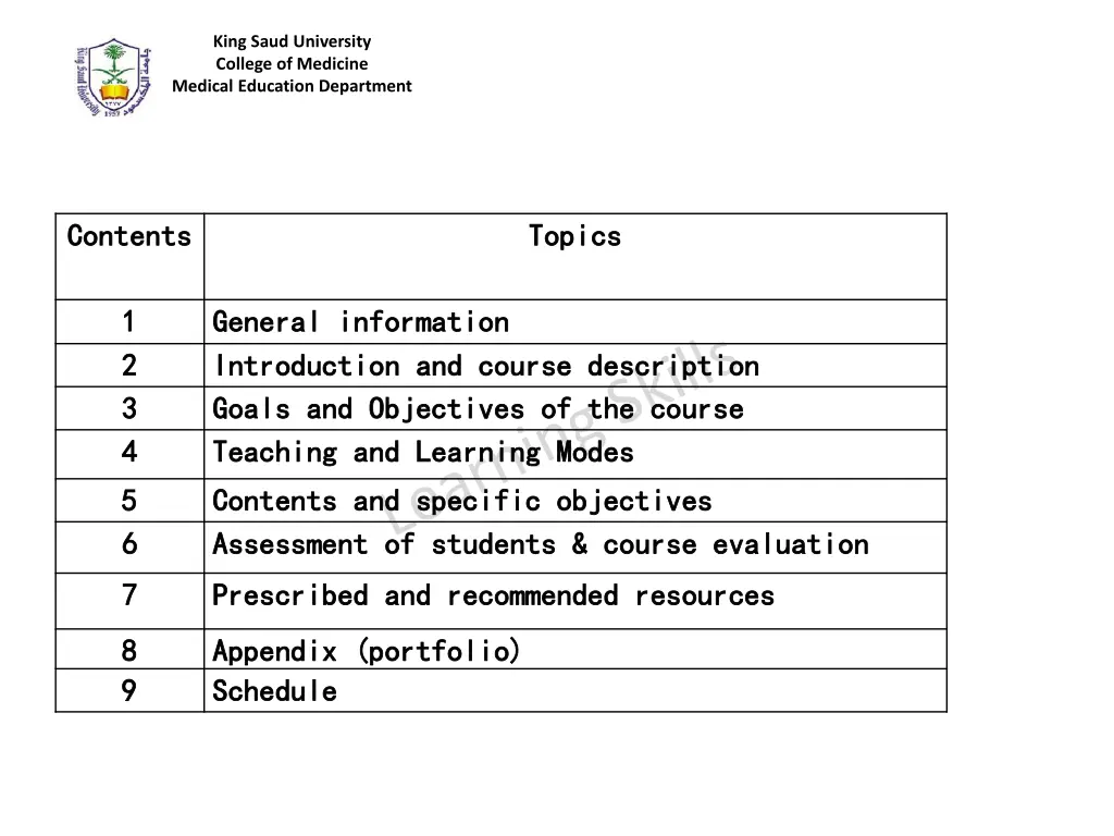king saud university college of medicine medical 1