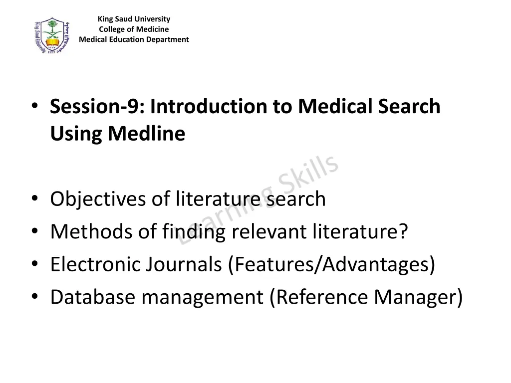 king saud university college of medicine medical 17
