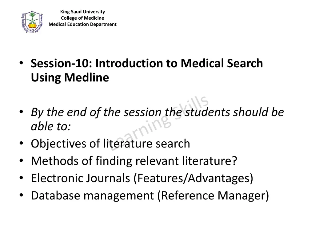 king saud university college of medicine medical 18