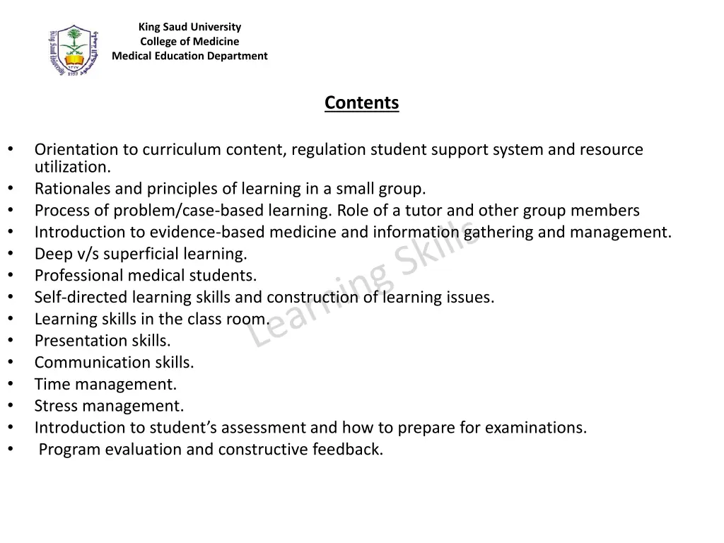 king saud university college of medicine medical 7