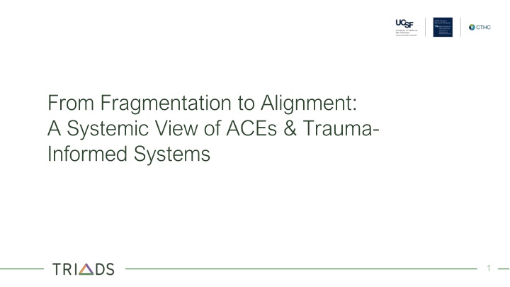 from fragmentation to alignment a systemic view