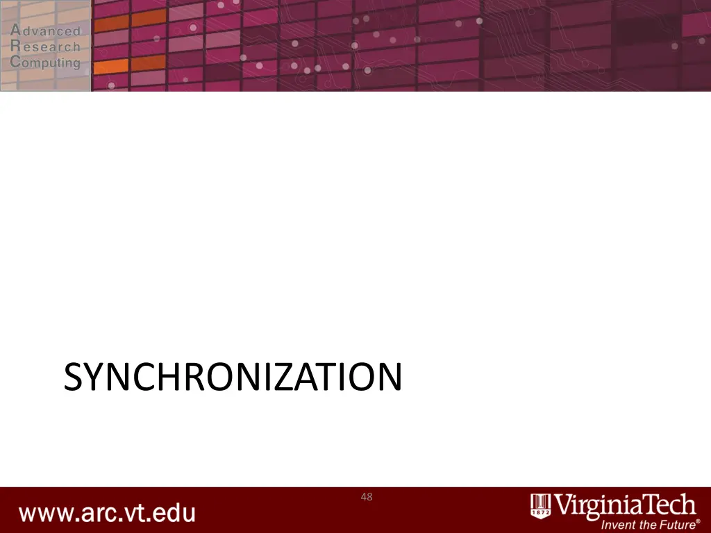 synchronization