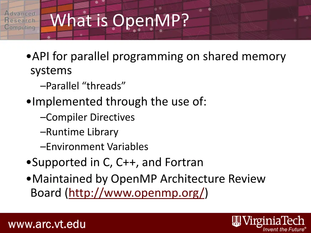 what is openmp