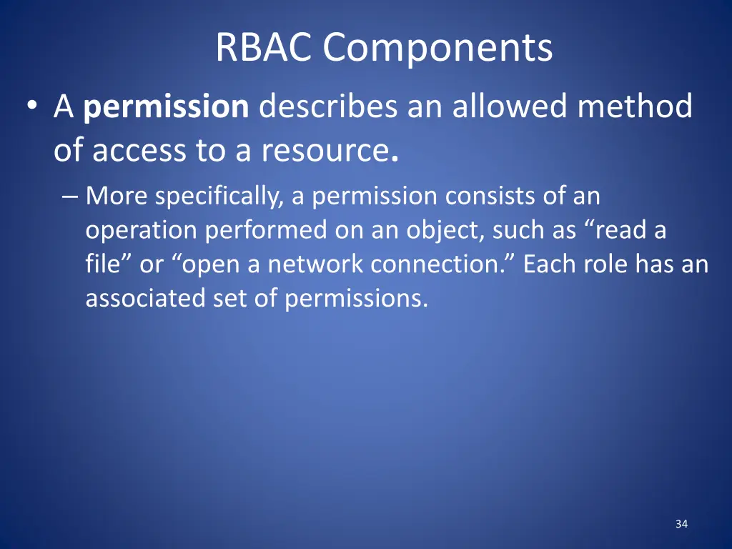 rbac components 3