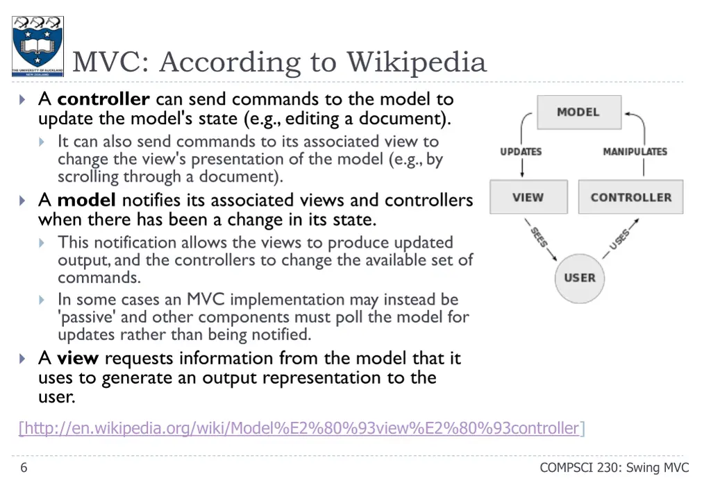 mvc according to wikipedia