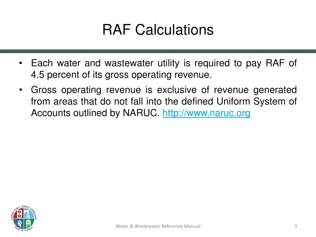 raf calculations