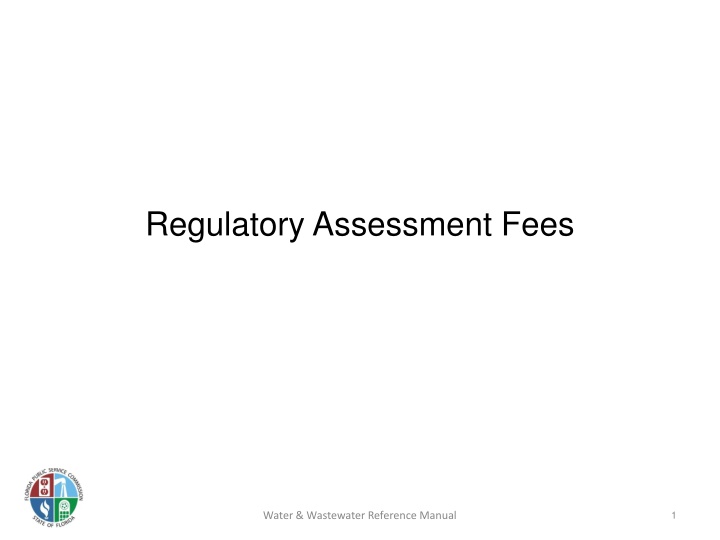 regulatory assessment fees
