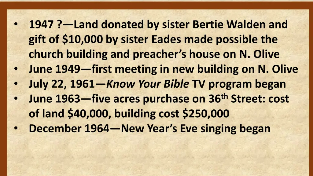 1947 land donated by sister bertie walden 4