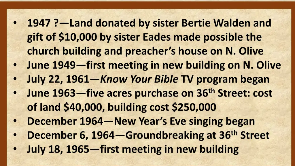 1947 land donated by sister bertie walden 6