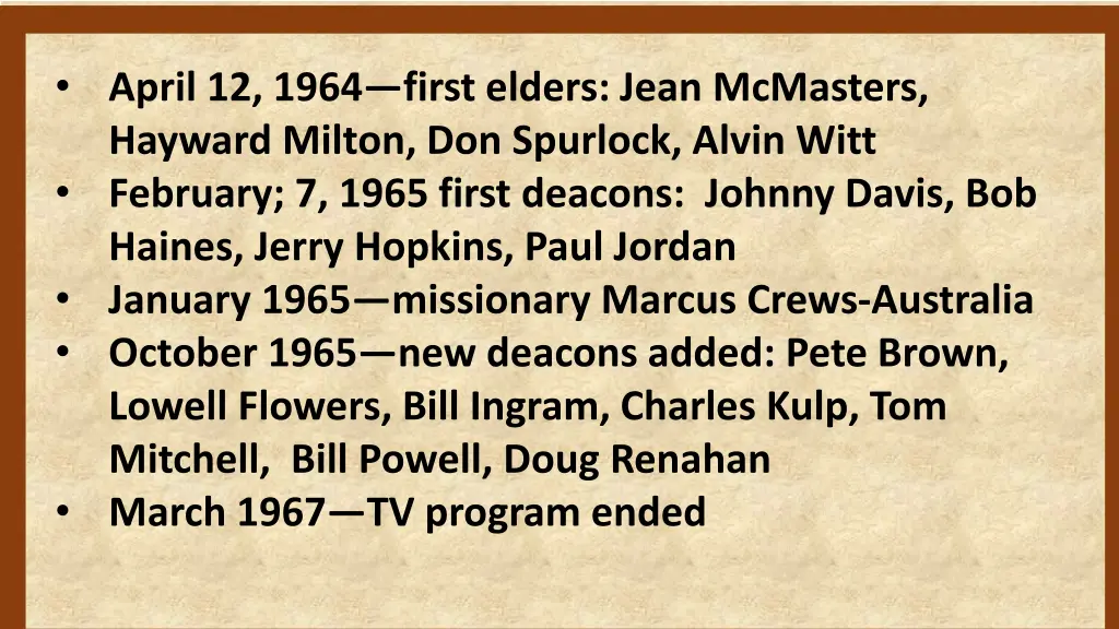 april 12 1964 first elders jean mcmasters hayward 3
