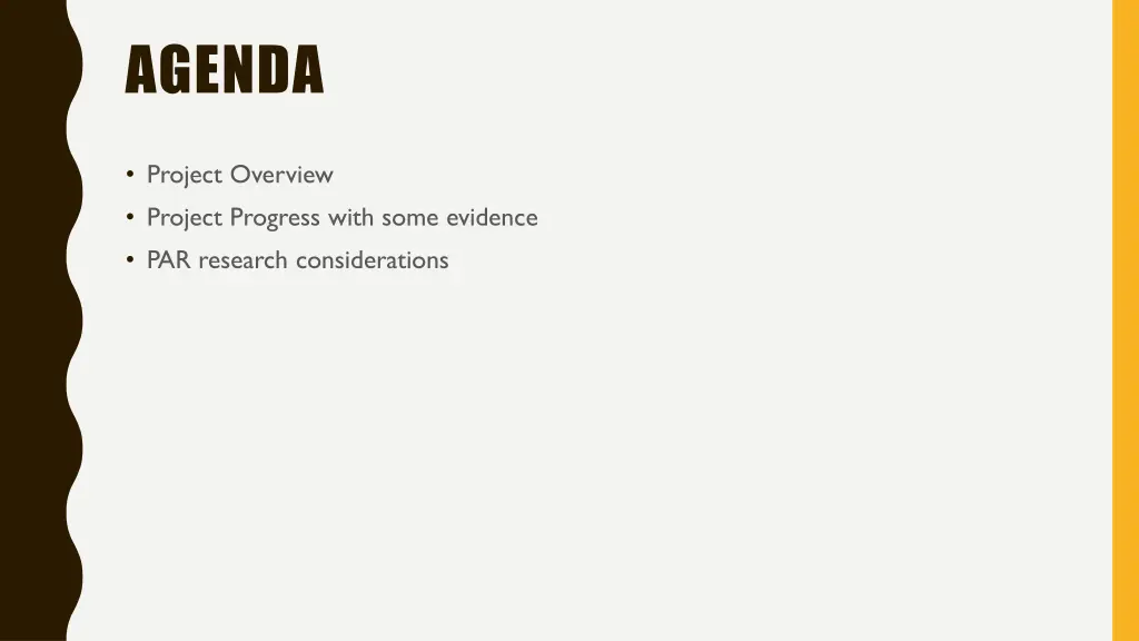 agenda