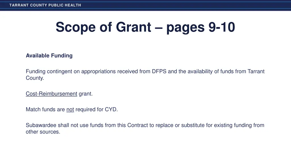 tarrant county public health 8