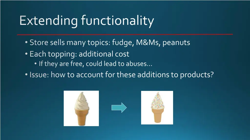 extending functionality