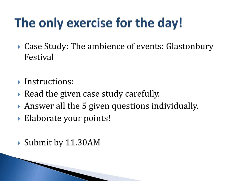 case study the ambience of events glastonbury