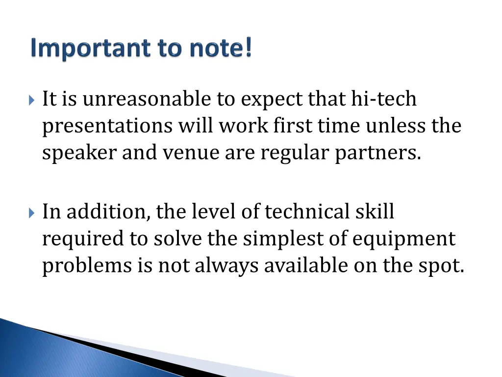 it is unreasonable to expect that hi tech