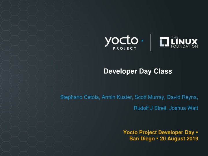 developer day class