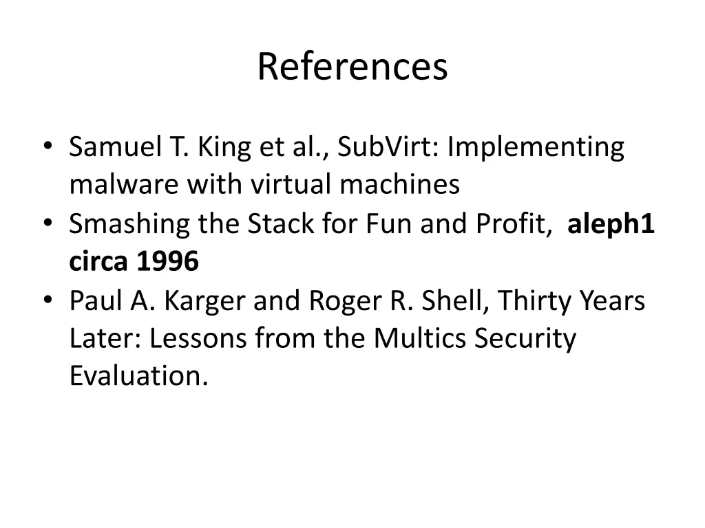 references