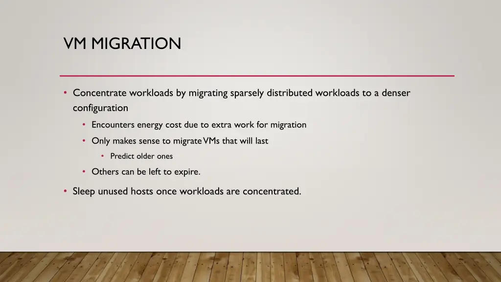 vm migration