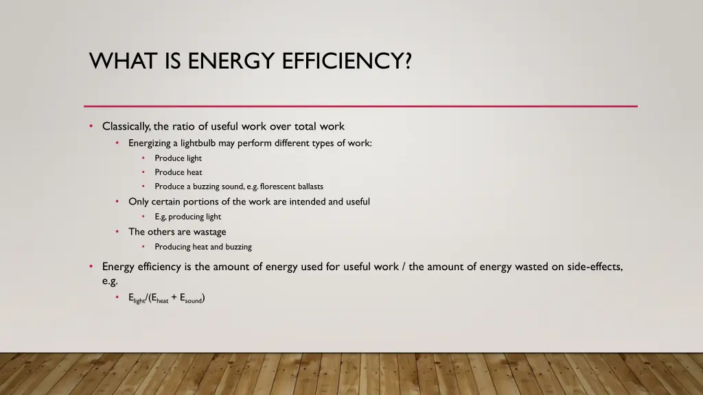 what is energy efficiency