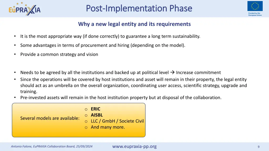 post post implementation phase implementation