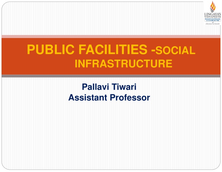 public facilities social infrastructure