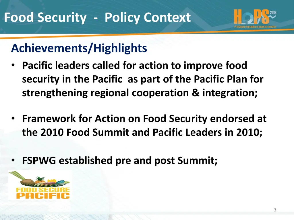 food security policy context 1
