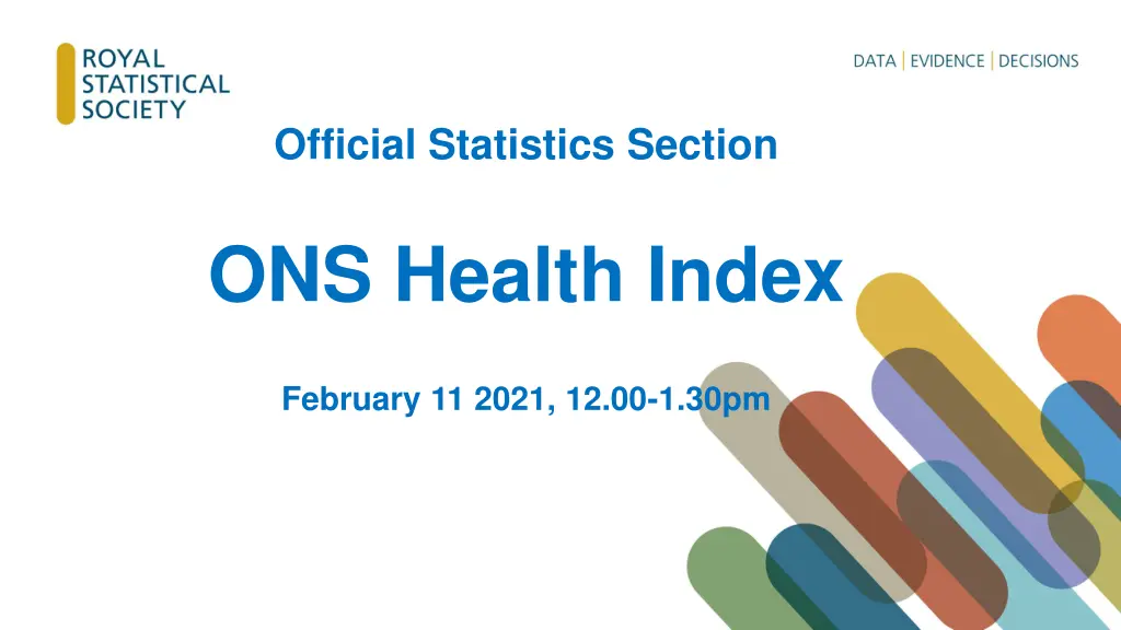 official statistics section 1
