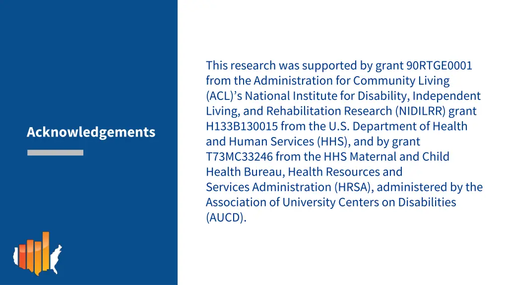 this research was supported by grant 90rtge0001