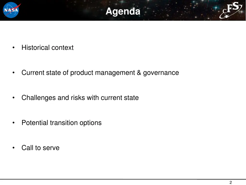 agenda