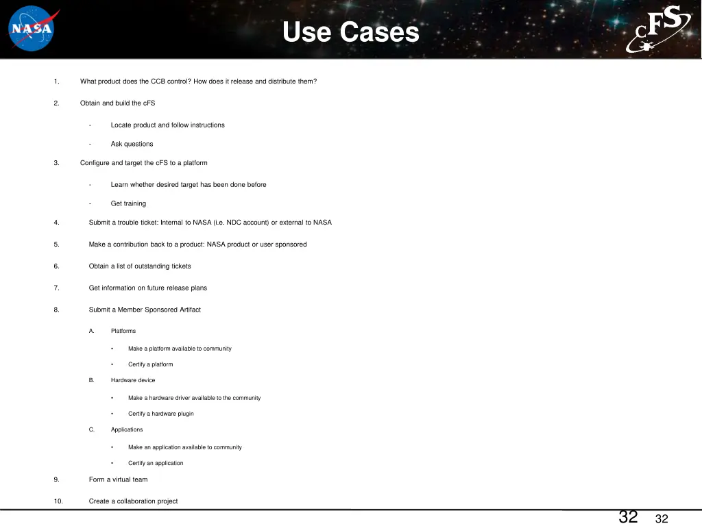use cases