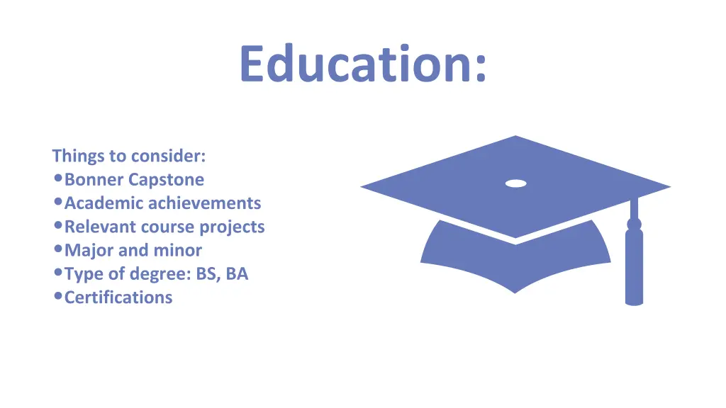 education