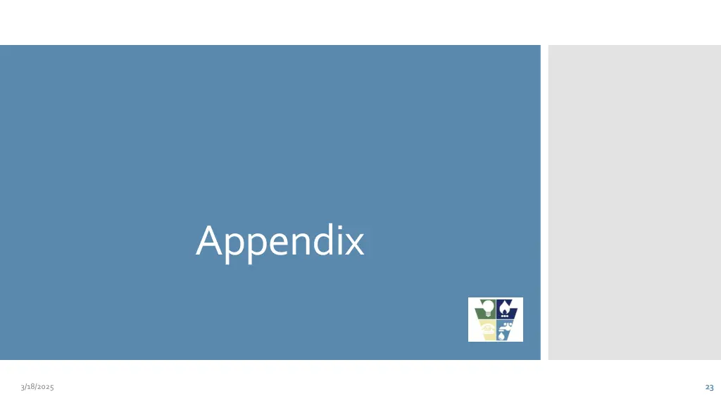 appendix