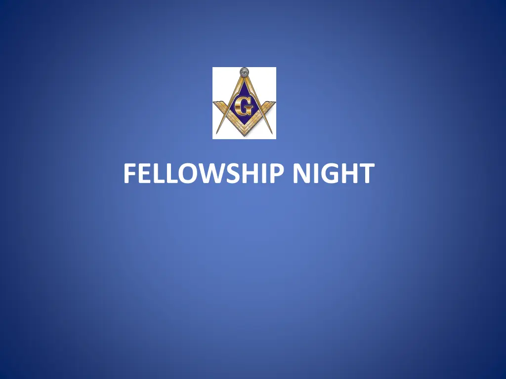 fellowship night
