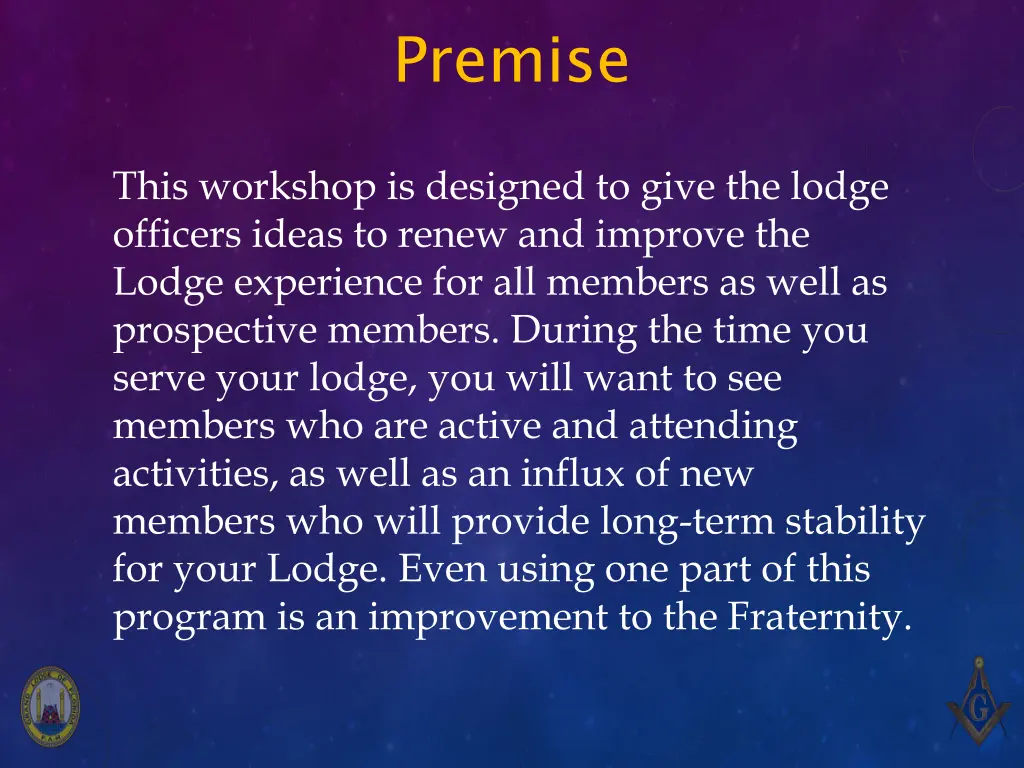 premise