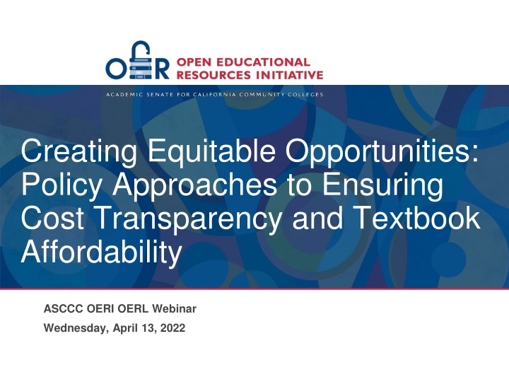 creating equitable opportunities policy
