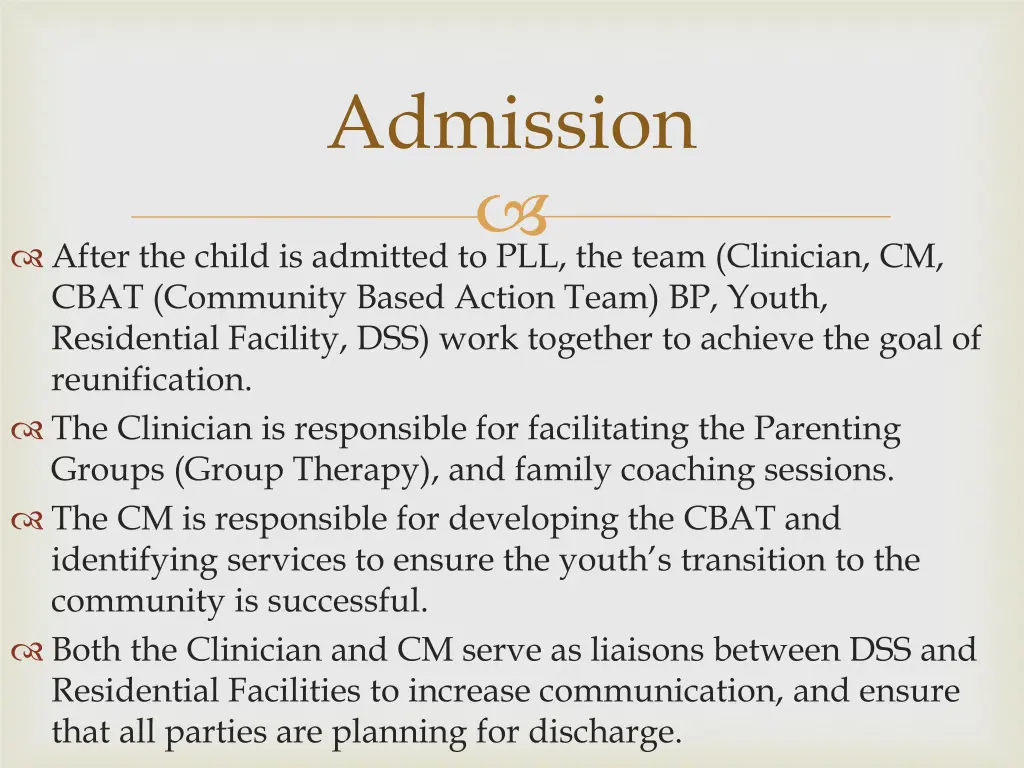 admission 1