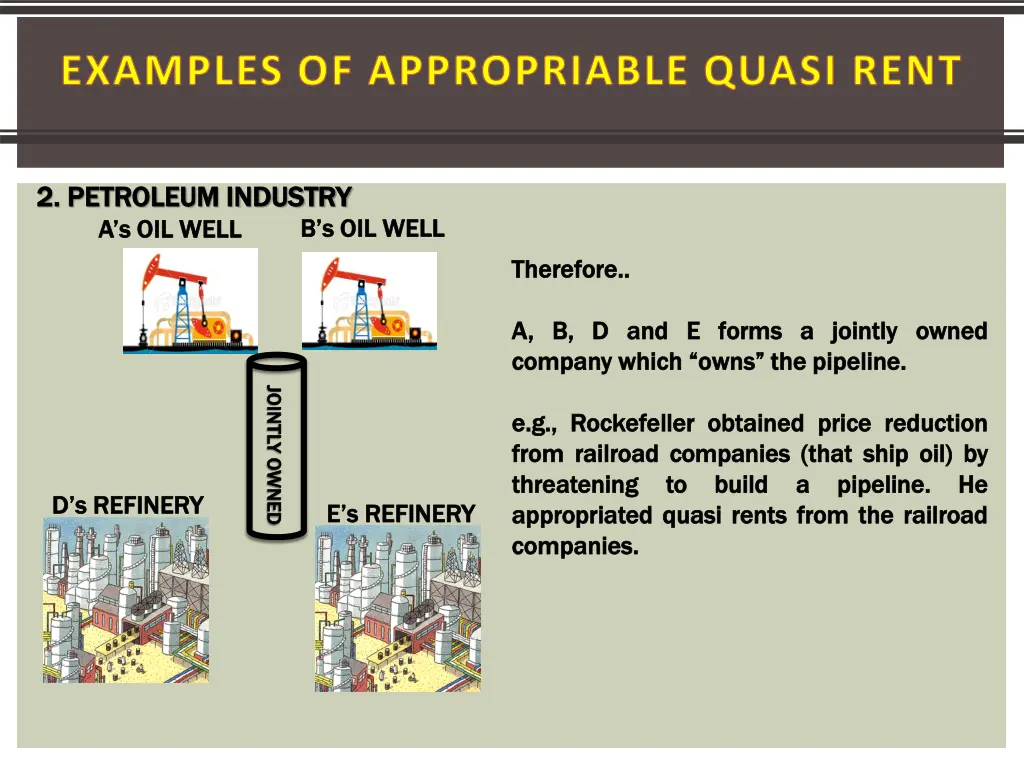 examples of appropriable quasi rent 2