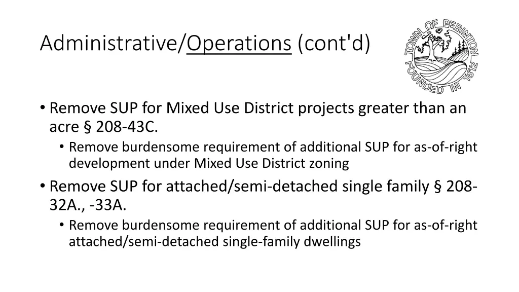 administrative operations cont d 1