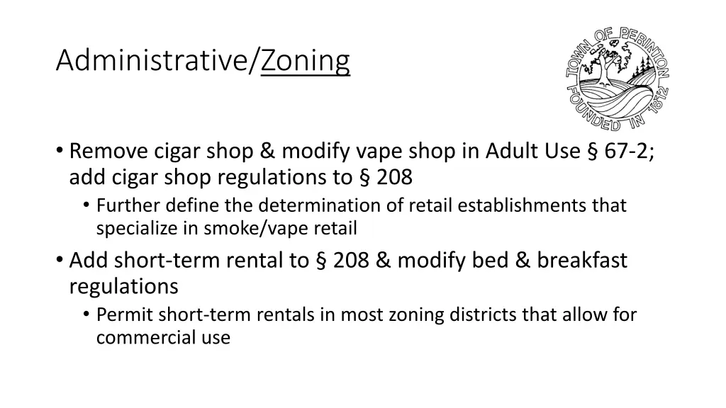 administrative zoning