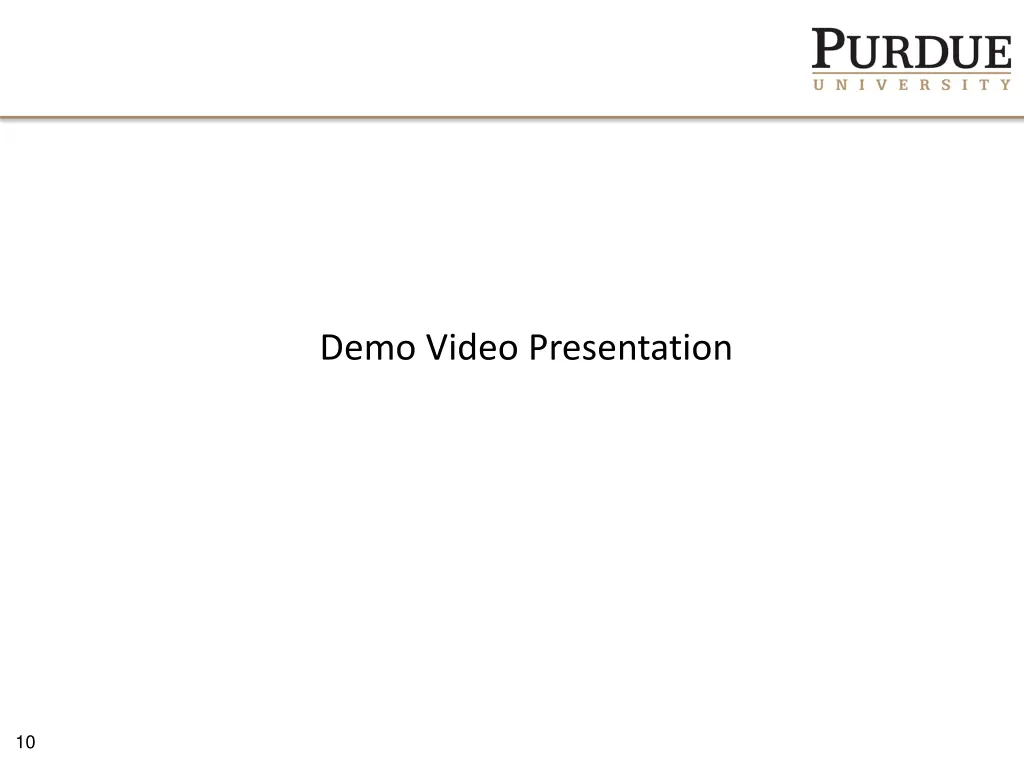 demo video presentation
