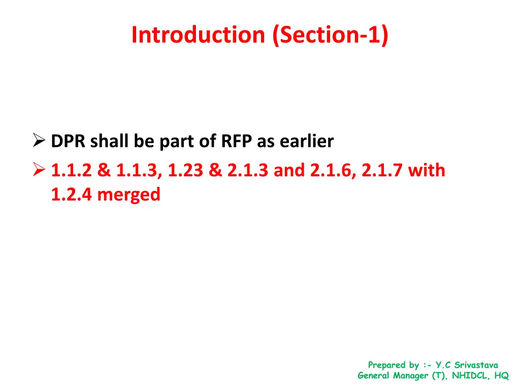 introduction section 1