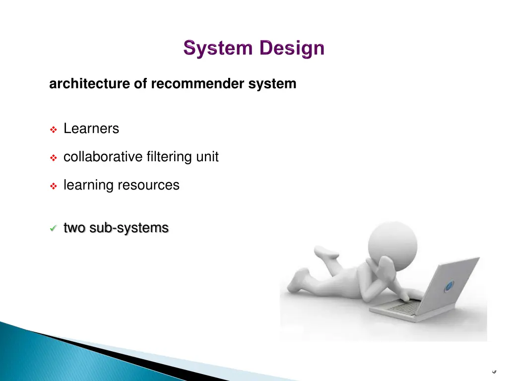 architecture of recommender system