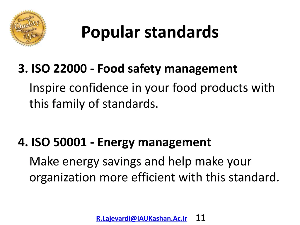 popular standards 1