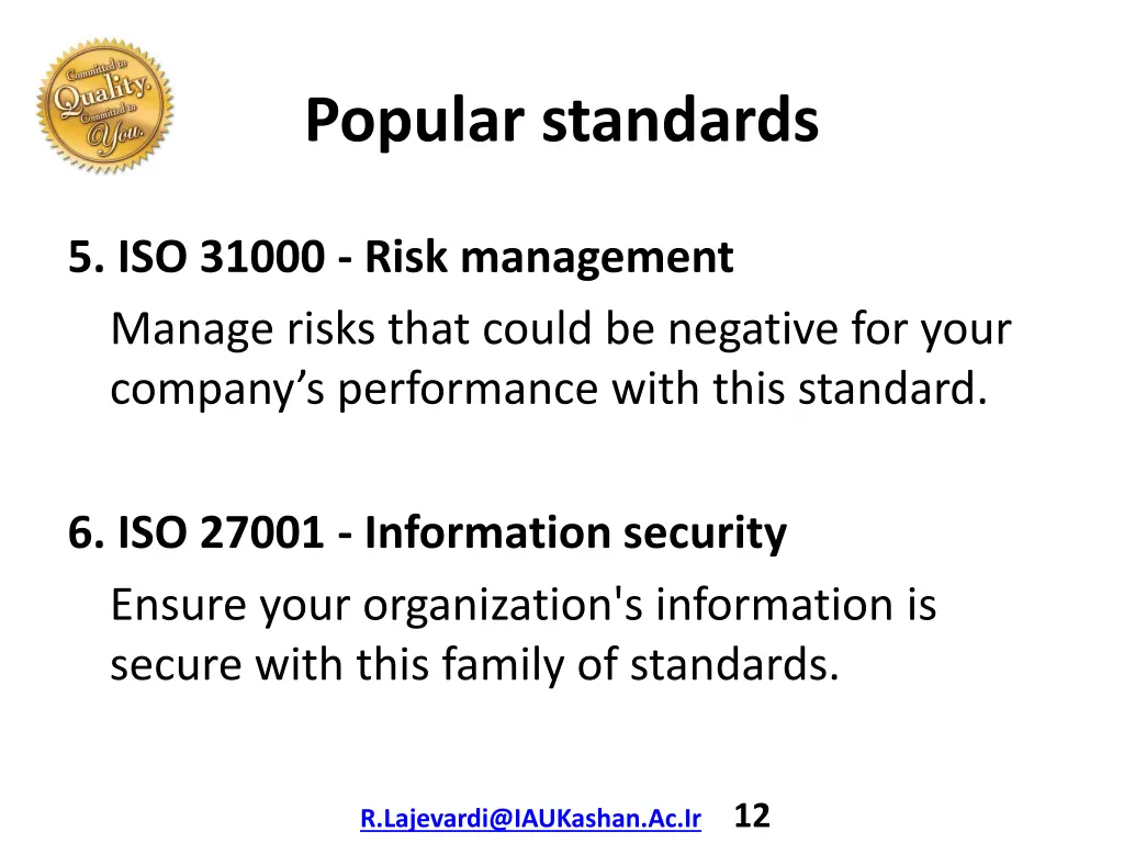popular standards 2