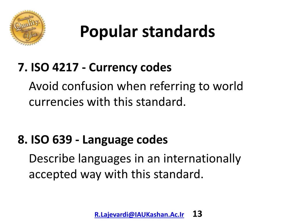 popular standards 3