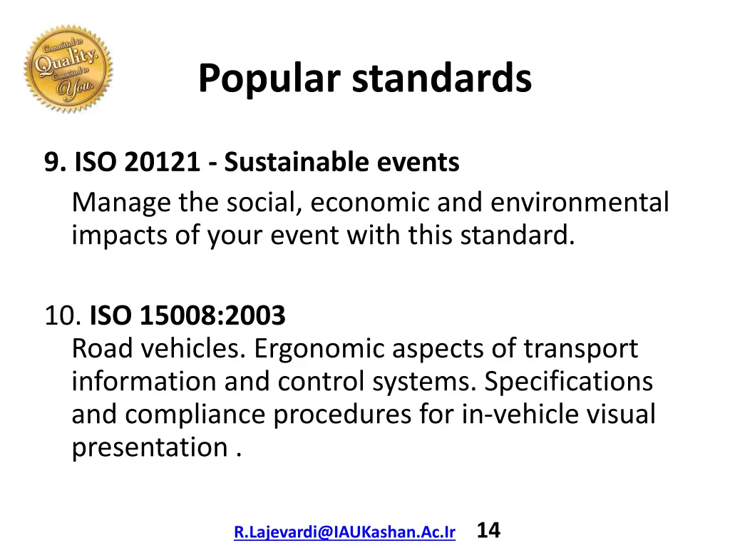 popular standards 4