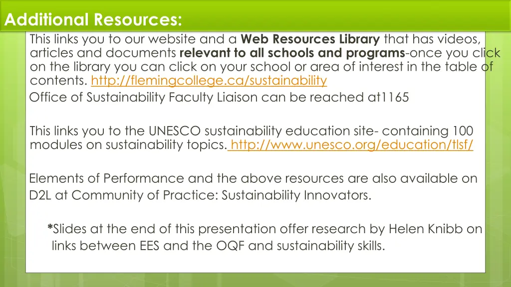 additional resources this links