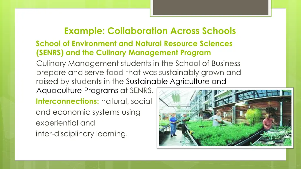 example collaboration across schools school