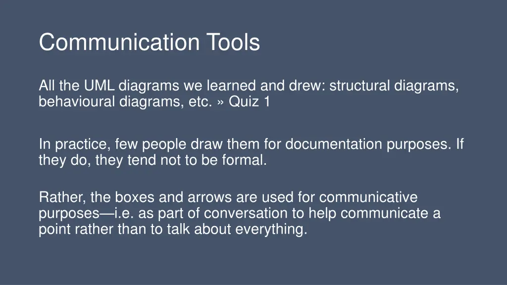 communication tools